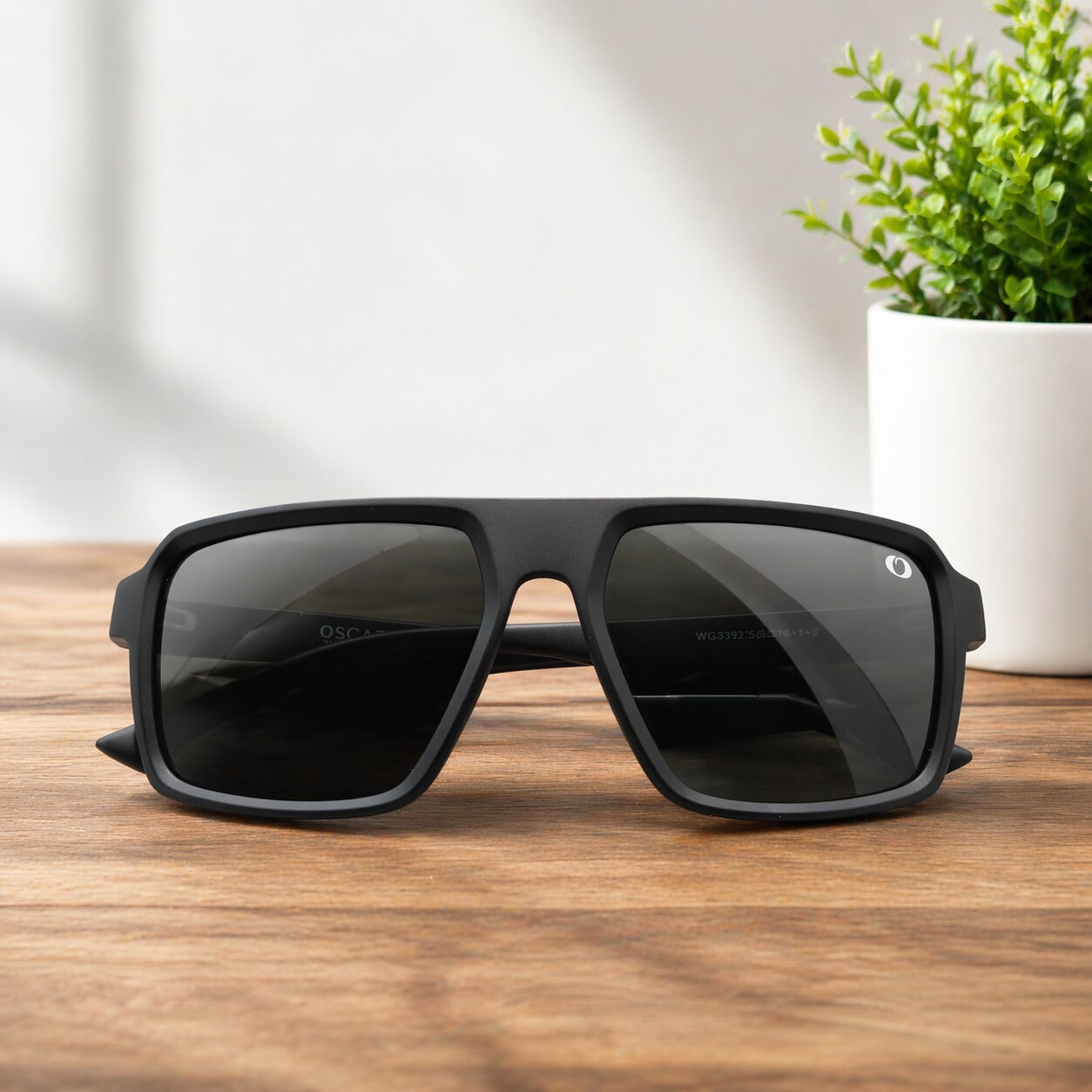 Original Oscar Handmade Branded Black Sunglasses For Men - Men's Sunglasses